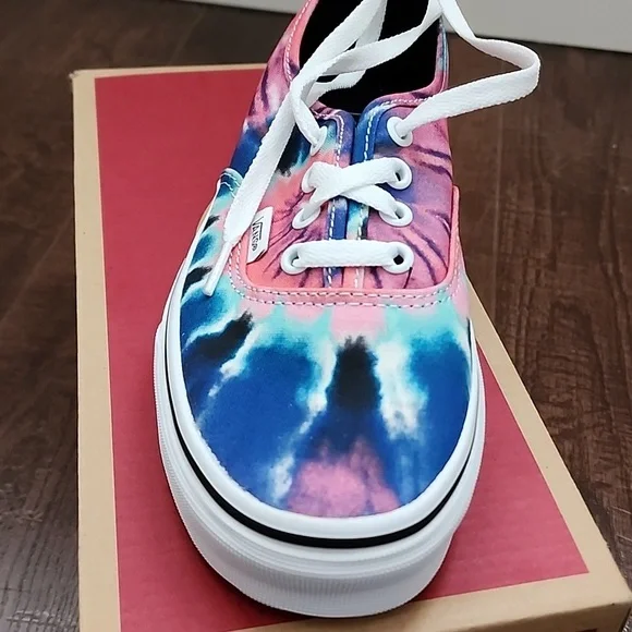 Vans old skool tie dye shoes size men's 5.5 women's 7.0 - Picture 2 of 4